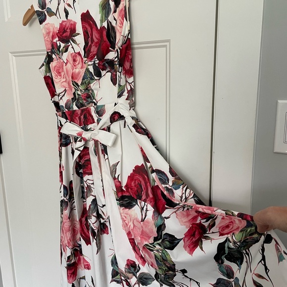 Papillon Floral Fit and Flare Dress - Picture 2 of 5